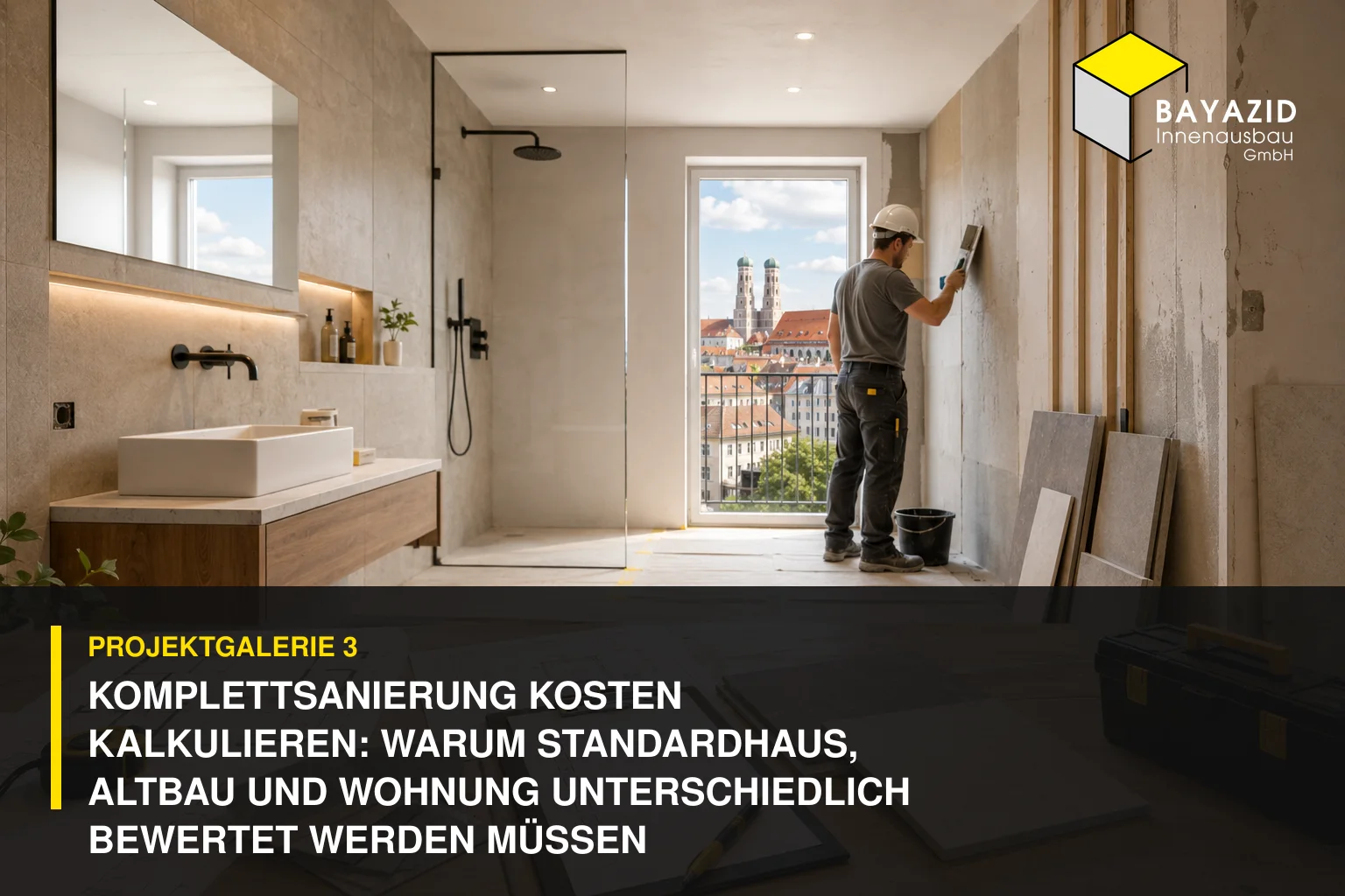 Projektgalerie 3: Komplettsanierung Kosten kalkulieren: Warum Standardhaus, Altbau und Wohnung unterschiedlich bewertet werden müssen