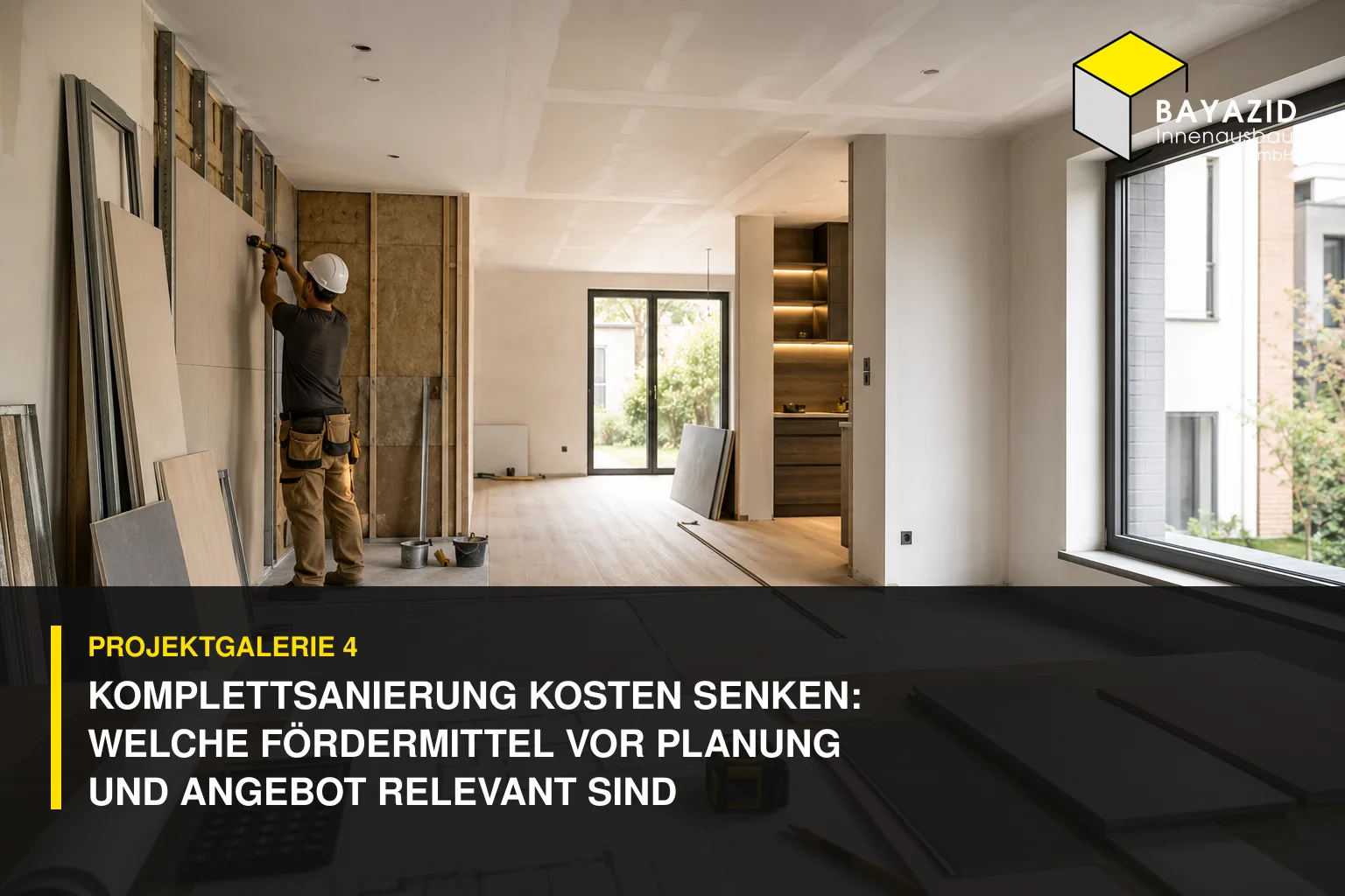 Projektgalerie 4: Komplettsanierung Kosten senken: Welche Fördermittel vor Planung und Angebot relevant sind