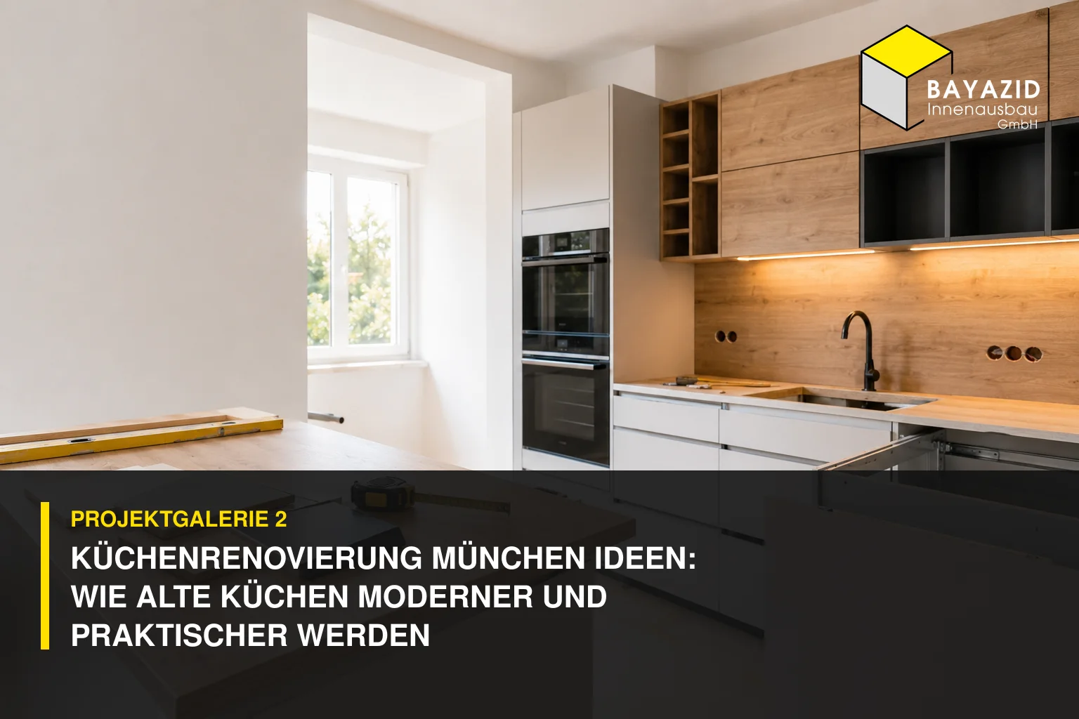 Projektgalerie 2: Küchenrenovierung München Ideen: Wie alte Küchen moderner und praktischer werden