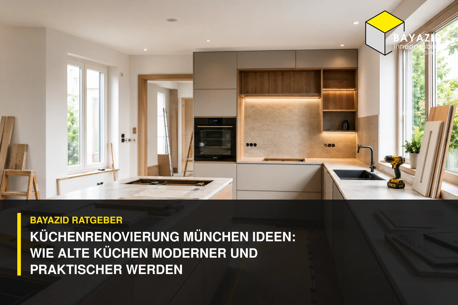 Küchenrenovierung München Ideen: Wie alte Küchen moderner und praktischer werden