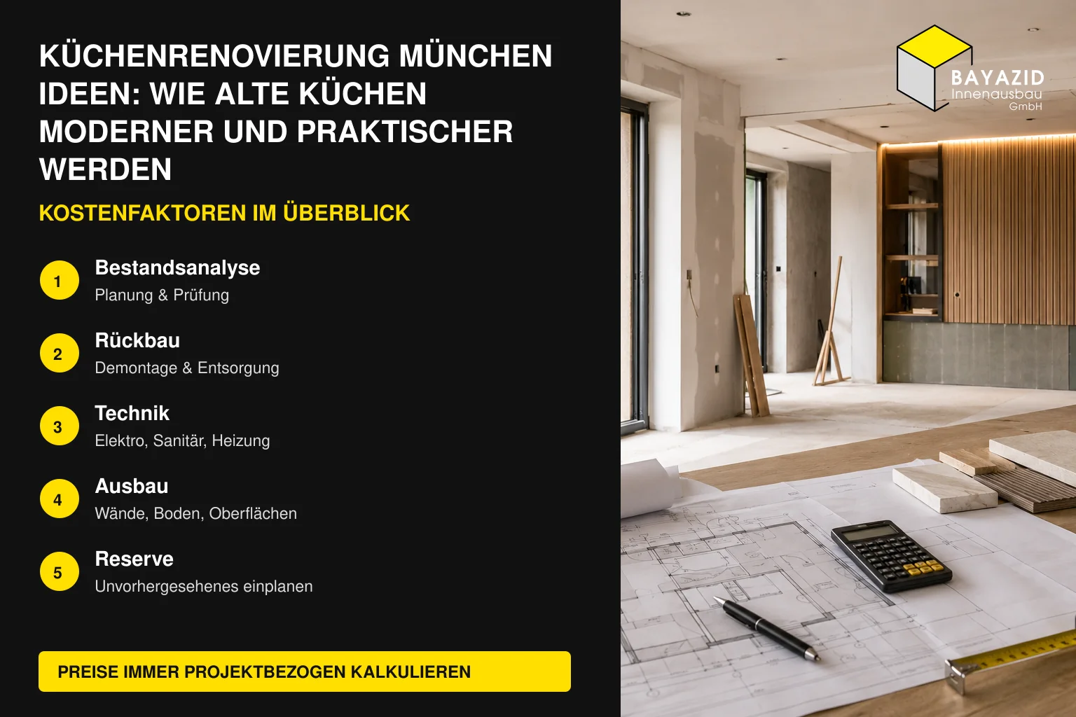 Küchenrenovierung München Ideen: Wie alte Küchen moderner und praktischer werden