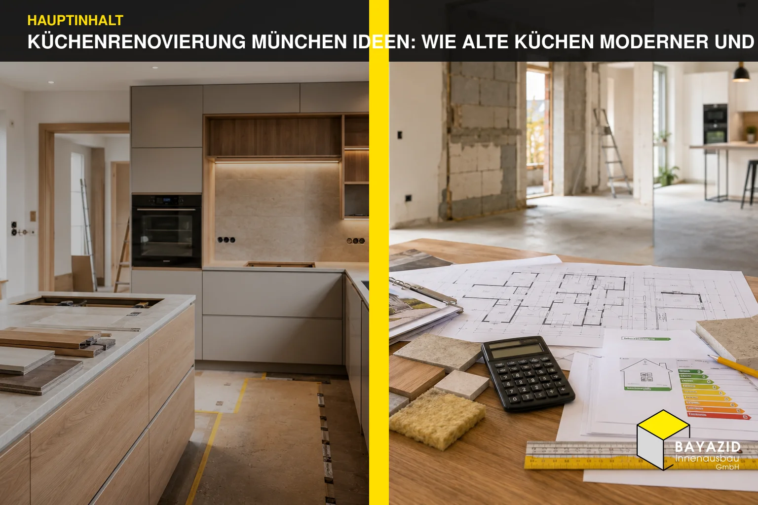 Küchenrenovierung München Ideen: Wie alte Küchen moderner und praktischer werden