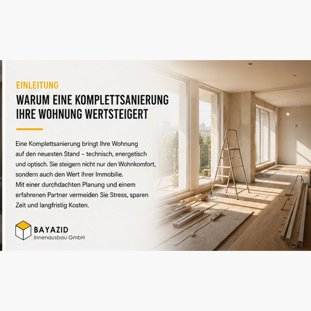 Komplettsanierung Wohnung München: Leitfaden