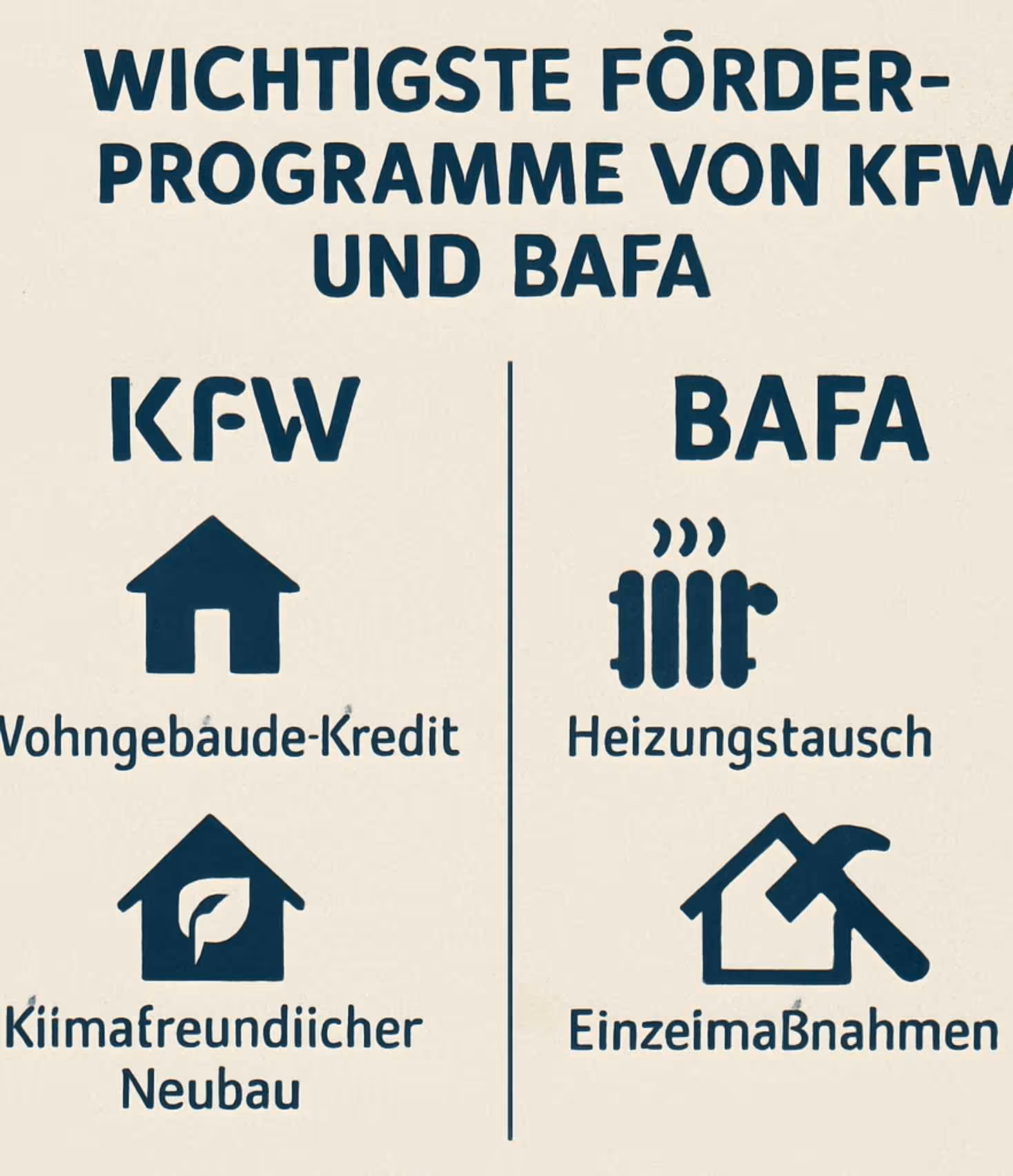 KfW & BAFA kombinieren: Förderung 2026