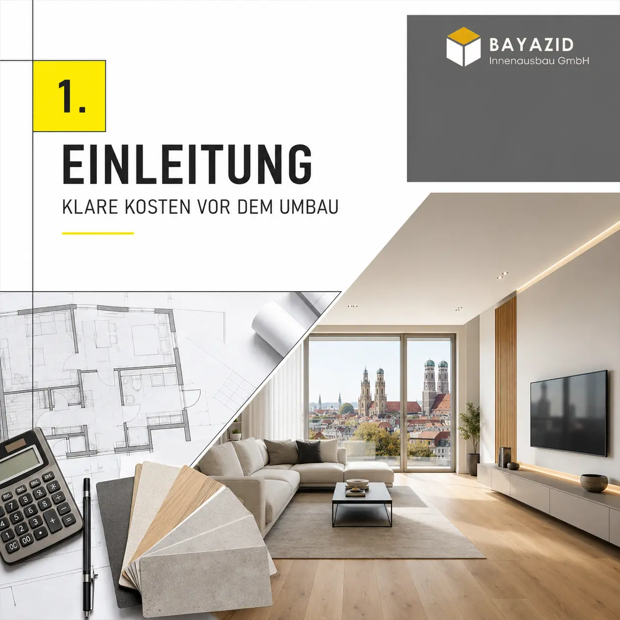 Innenarchitekt Kosten: Umbau München 2026