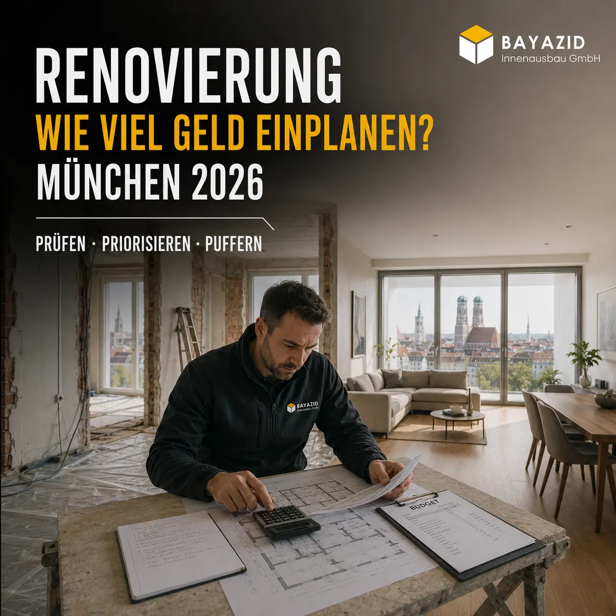 Renovierung: Wie viel Geld einplanen?