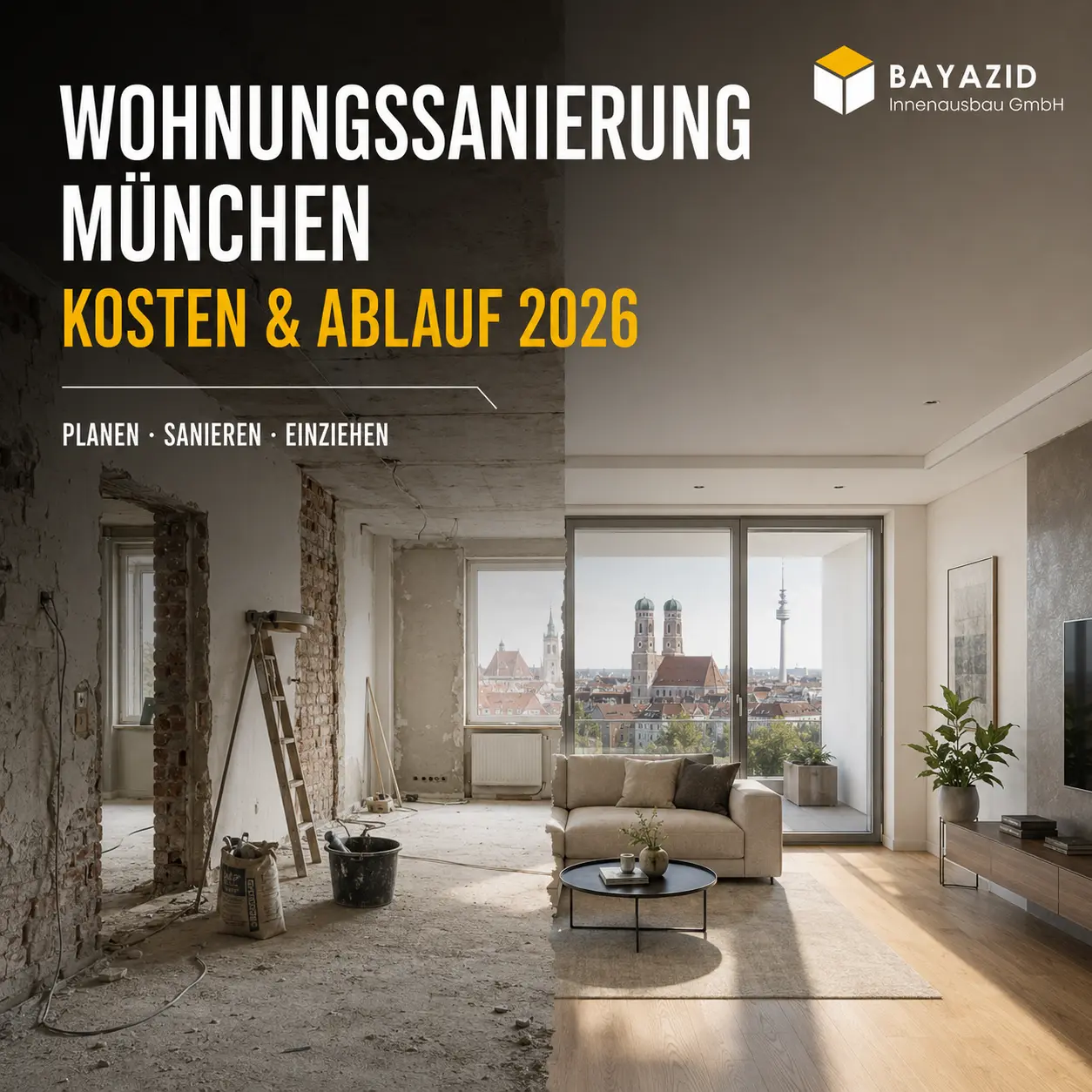 Wohnungssanierung München: Kosten & Ablauf