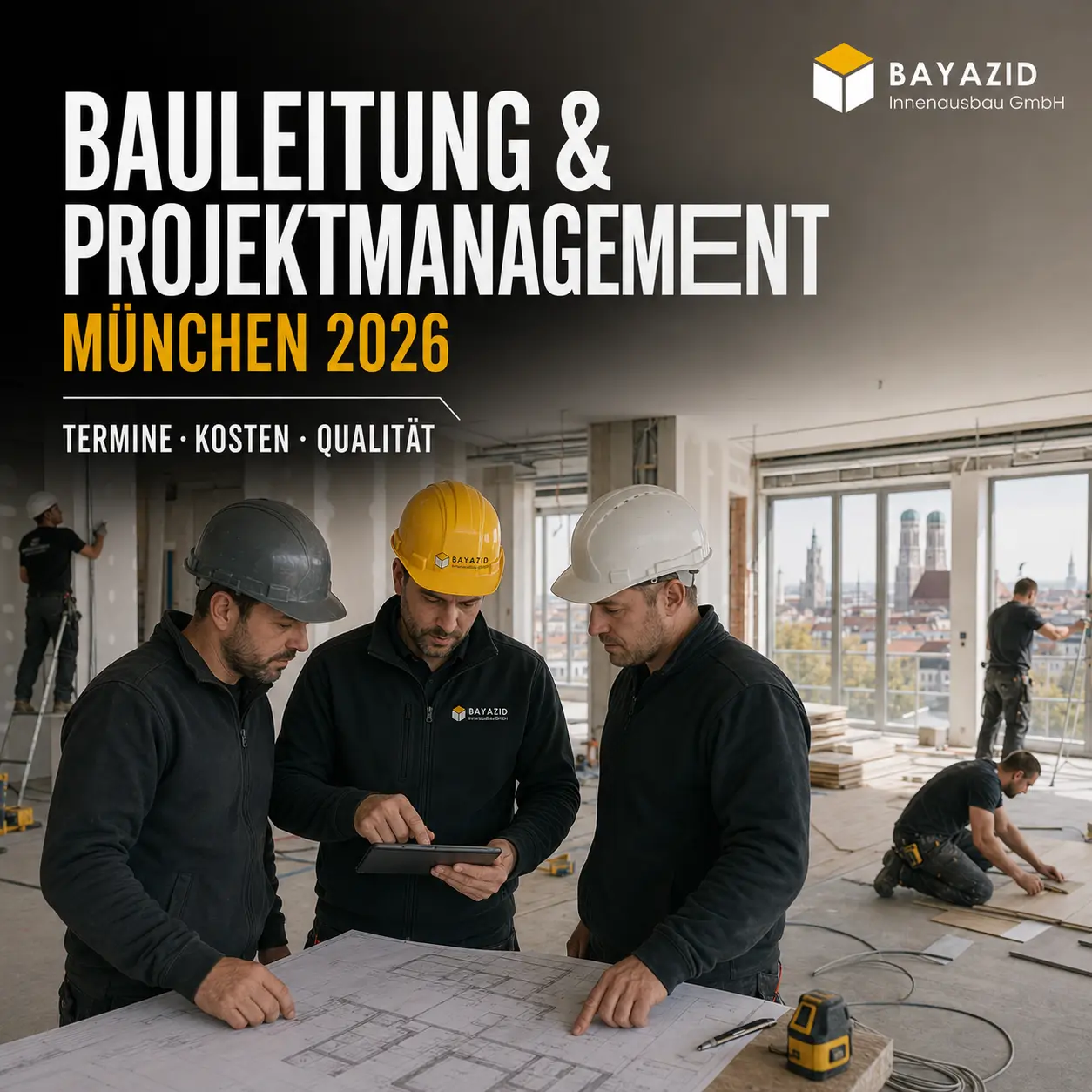 Bauleitung & Projektmanagement für Innenausbau