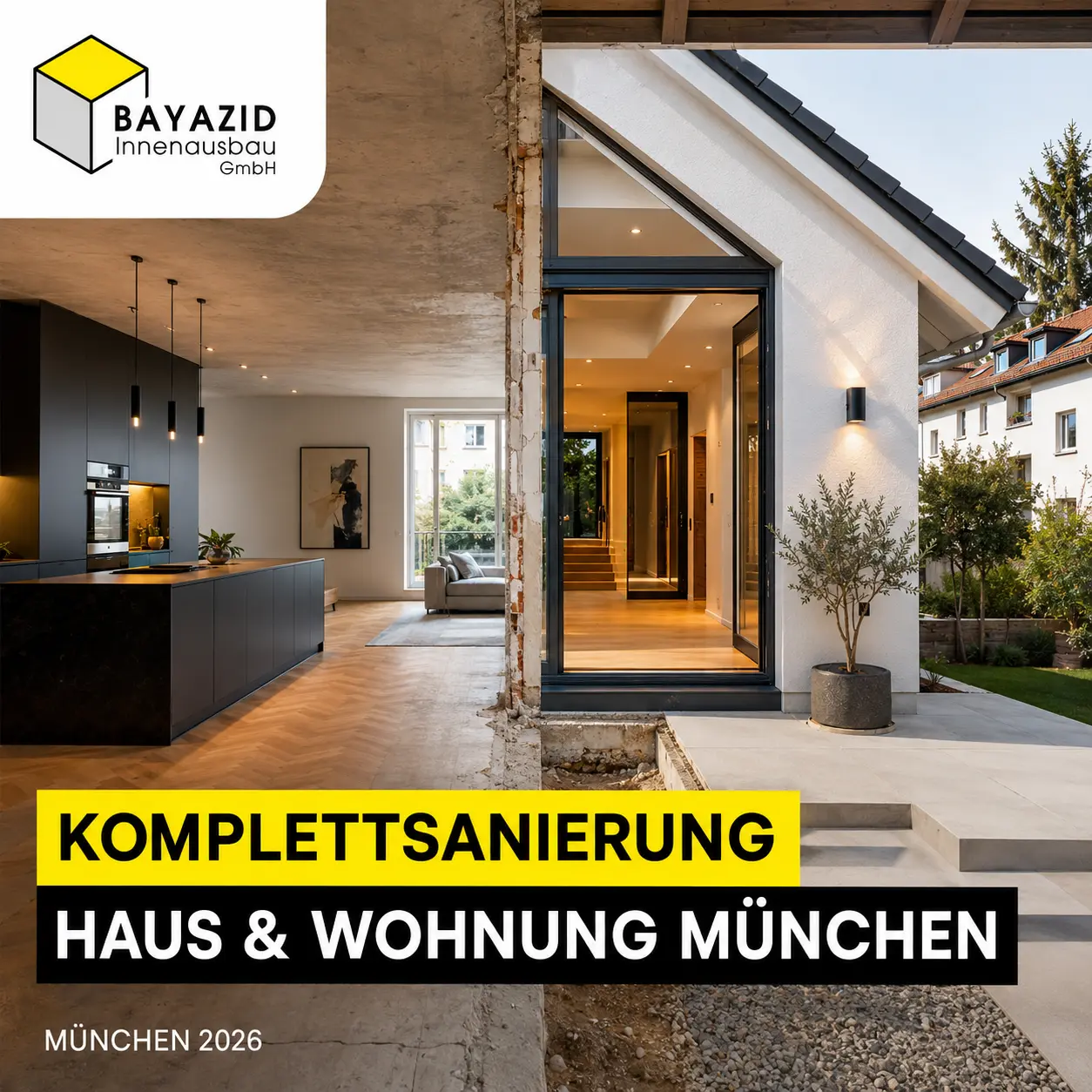 Komplettsanierung Haus & Wohnung München