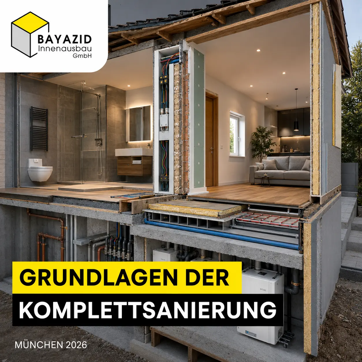 Komplettsanierung Haus & Wohnung München