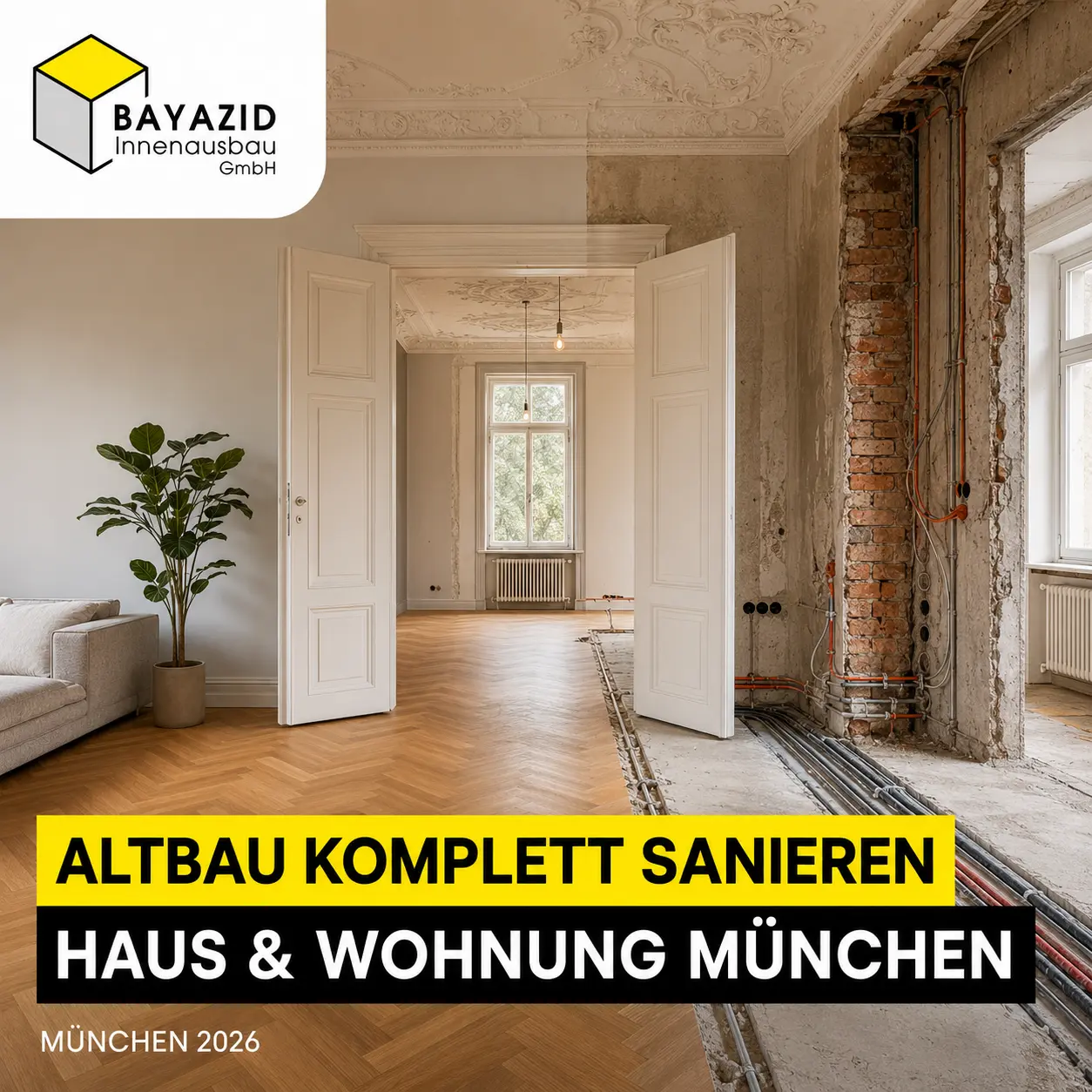 Komplettsanierung Haus & Wohnung München