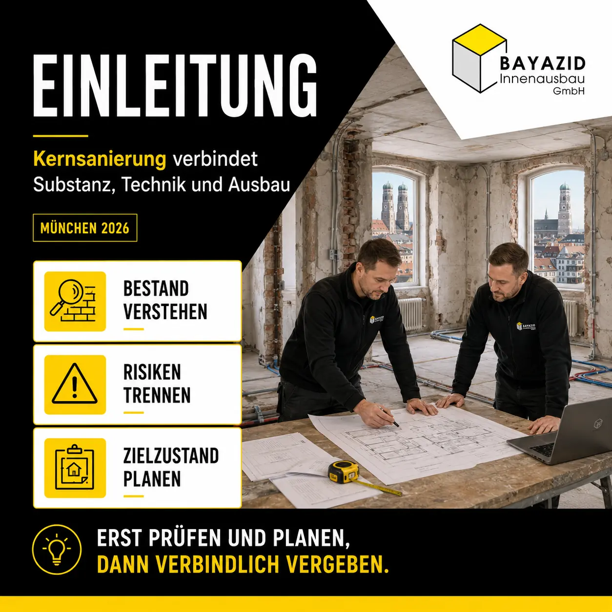 Kernsanierung – Tipps & Leitfaden