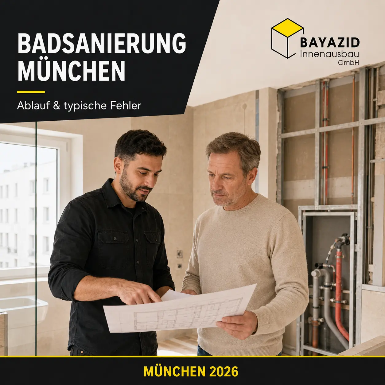 Badsanierung München: Ablauf & typische Fehler