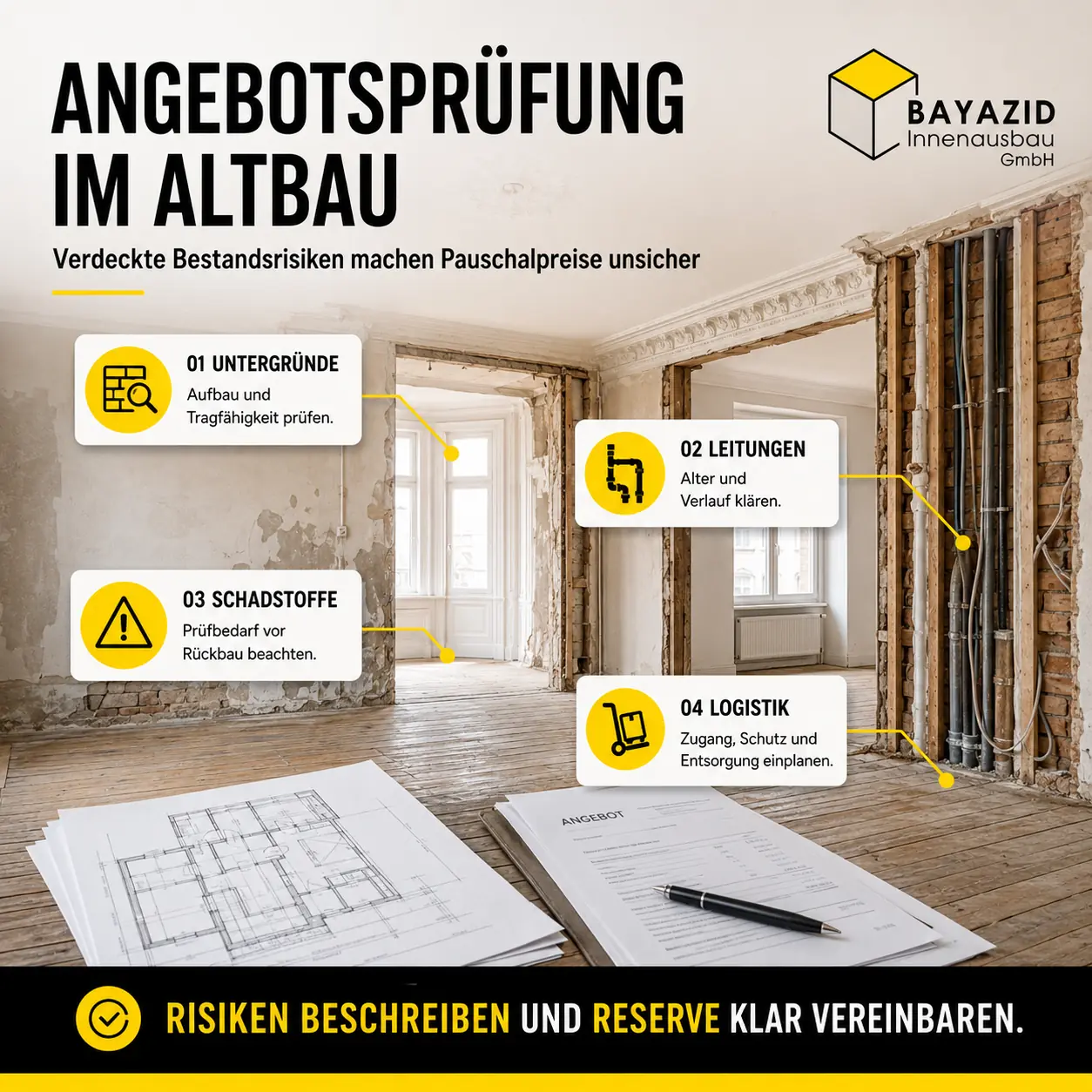 Ist mein Handwerker-Angebot zu teuer? Preise selbst gegenrechnen