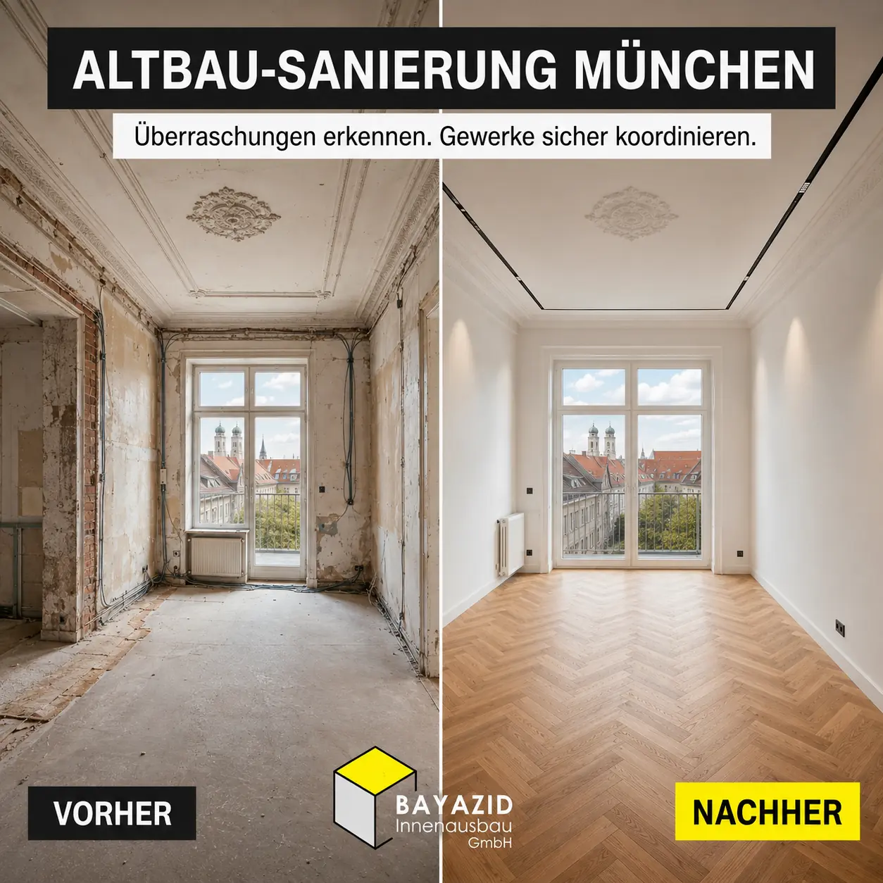 Wohnungssanierung aus einer Hand: stressfrei