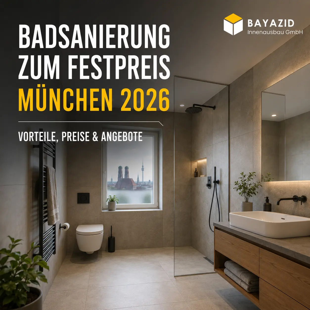 Badsanierung zum Festpreis München: Vorteile