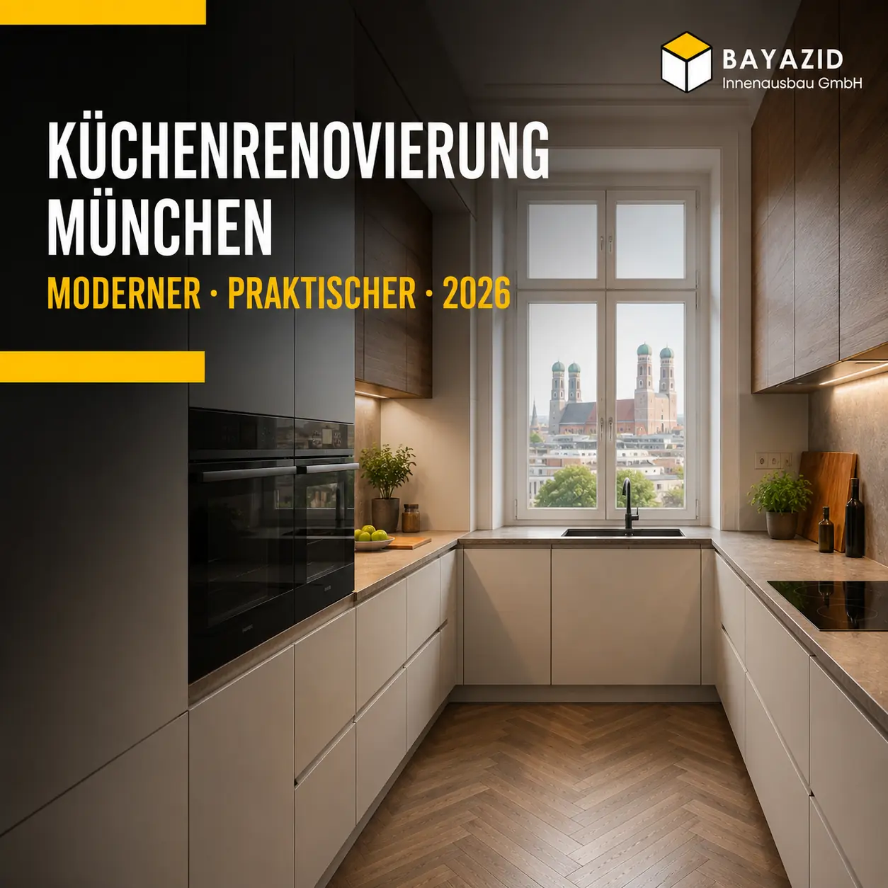 Küchenrenovierung München Ideen: Wie alte Küchen moderner und praktischer werden
