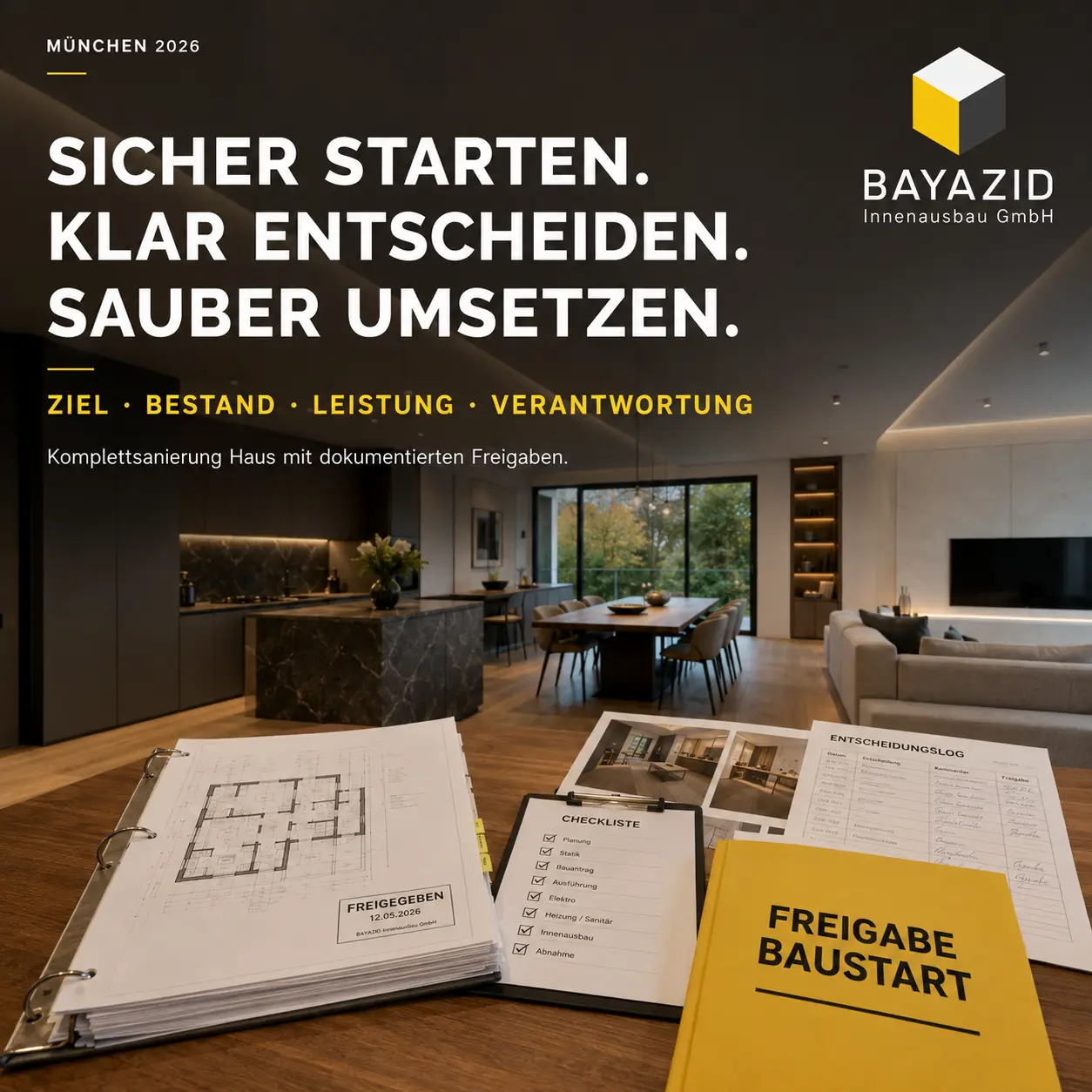 Komplettsanierung Haus ohne typische Fehler: Worauf Eigentümer vor Baustart achten sollten