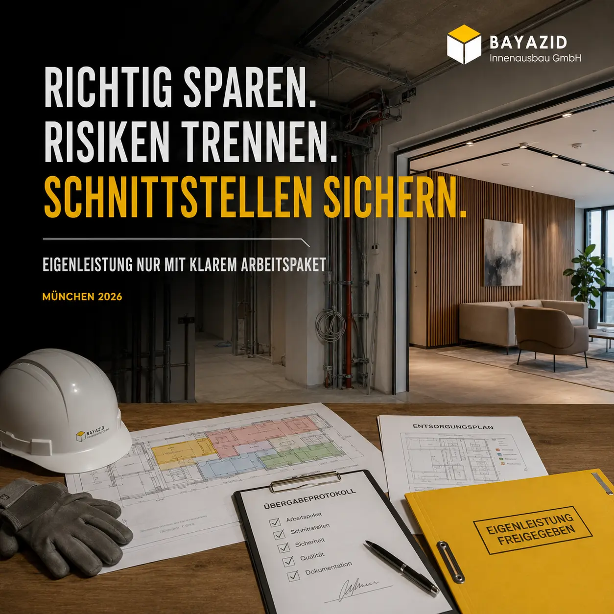 Eigenleistung bei Kernsanierung Kosten: Wo Sparpotenzial entsteht und wo Risiken bleiben