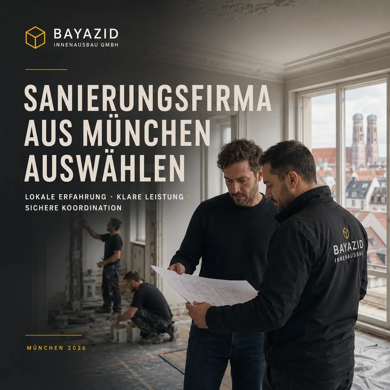 Sanierungsfirma aus München auswählen: Worauf Eigentümer bei lokalen Projekten achten sollten