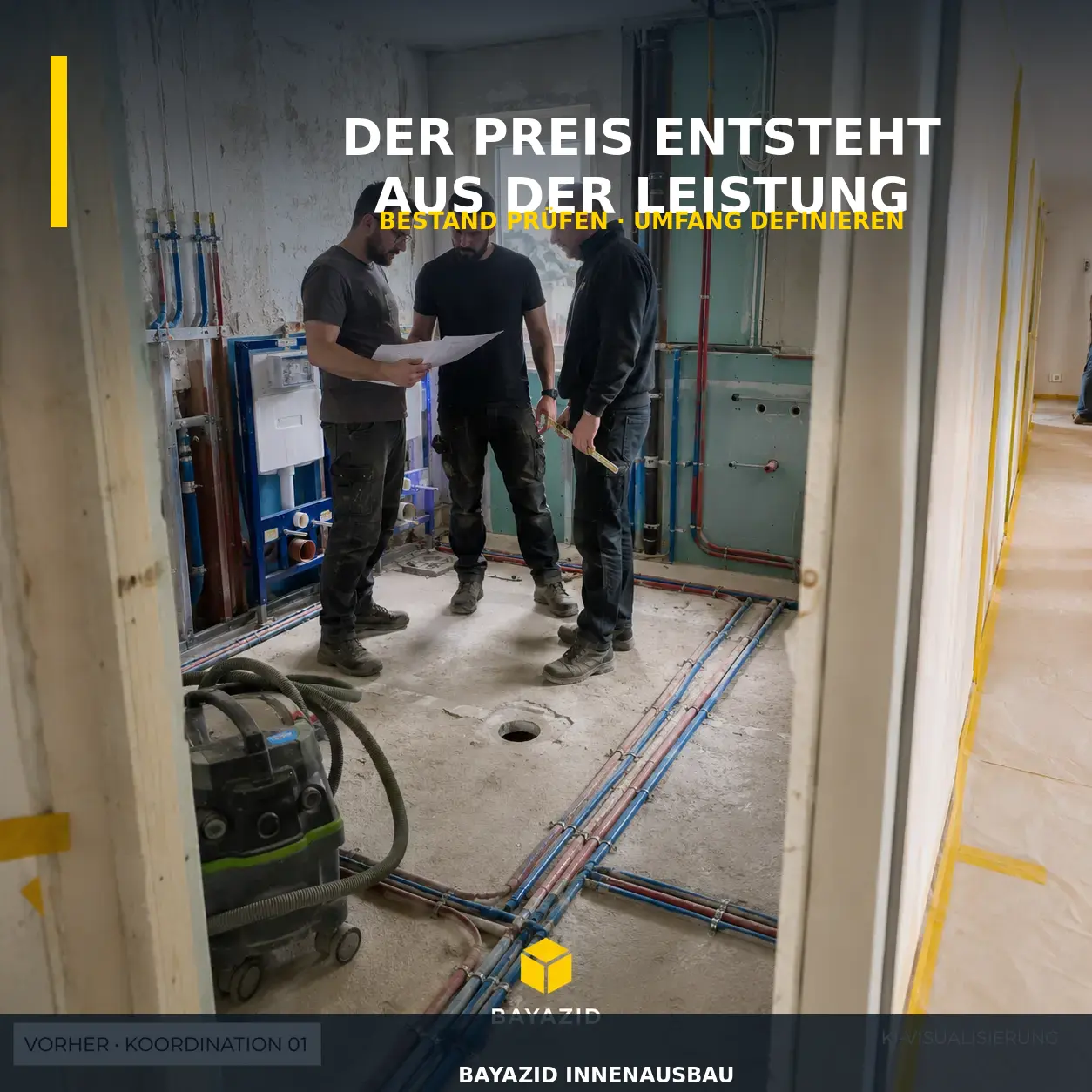 Bad sanieren Kosten: Preisfaktoren