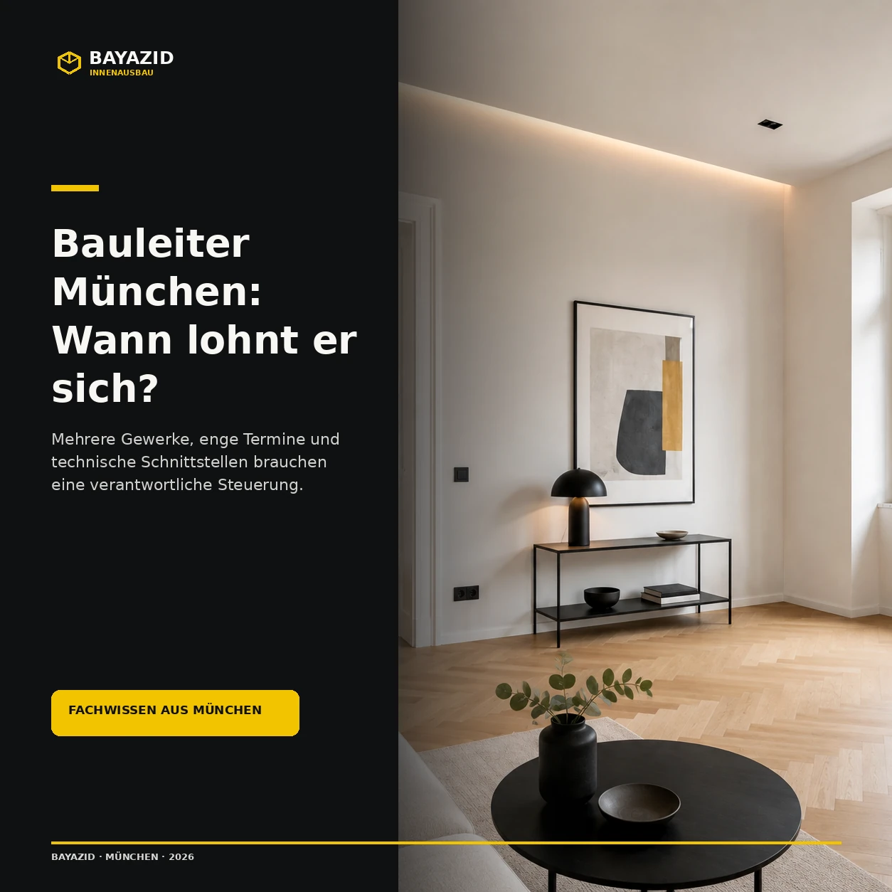 Bauleiter München: Wann lohnt er sich?