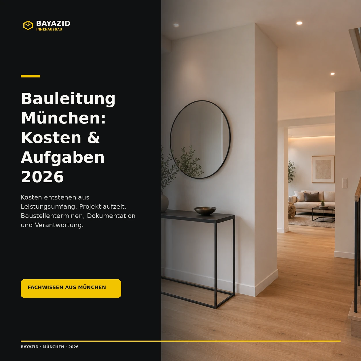 Bauleitung München: Kosten & Aufgaben 2026