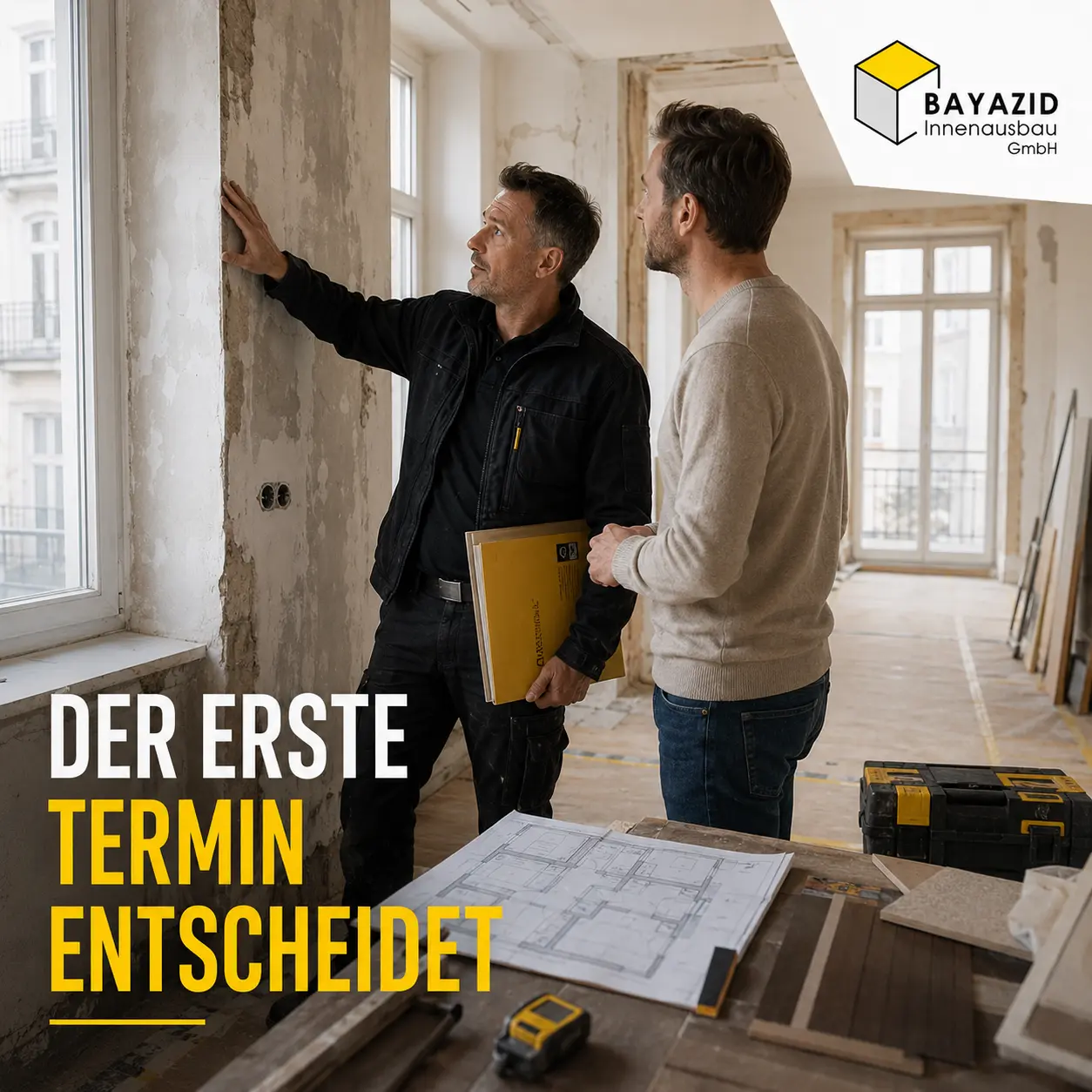 Sanierungsfirma München: Anbieter wählen