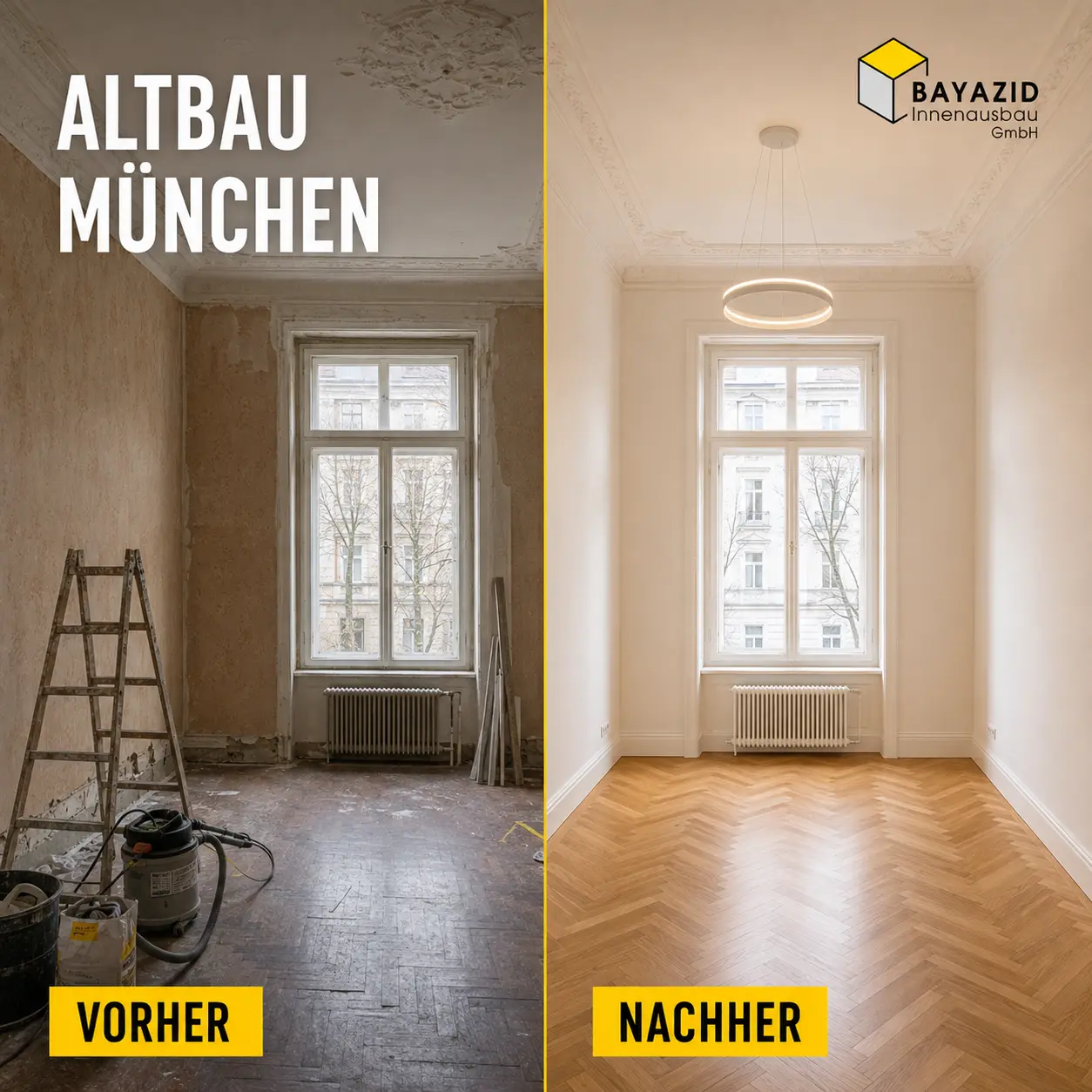 Sanierungsfirma München: Anbieter wählen