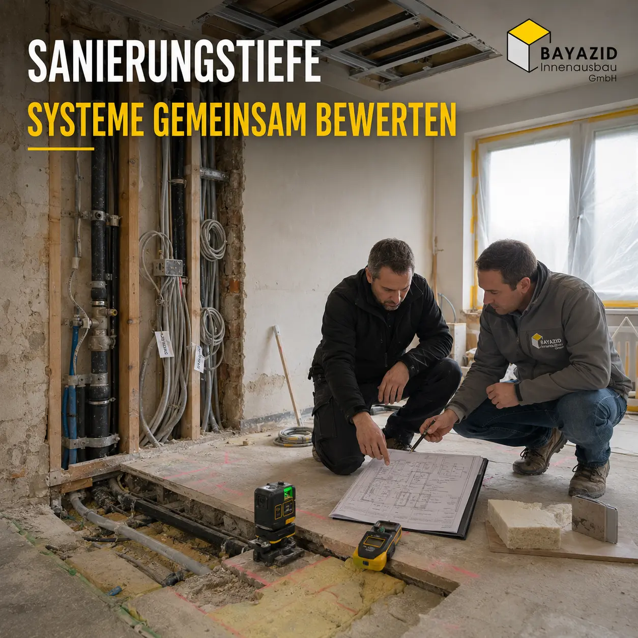 Kernsanierung oder Haussanierung: Wann ein Haus komplett neu aufgebaut werden sollte
