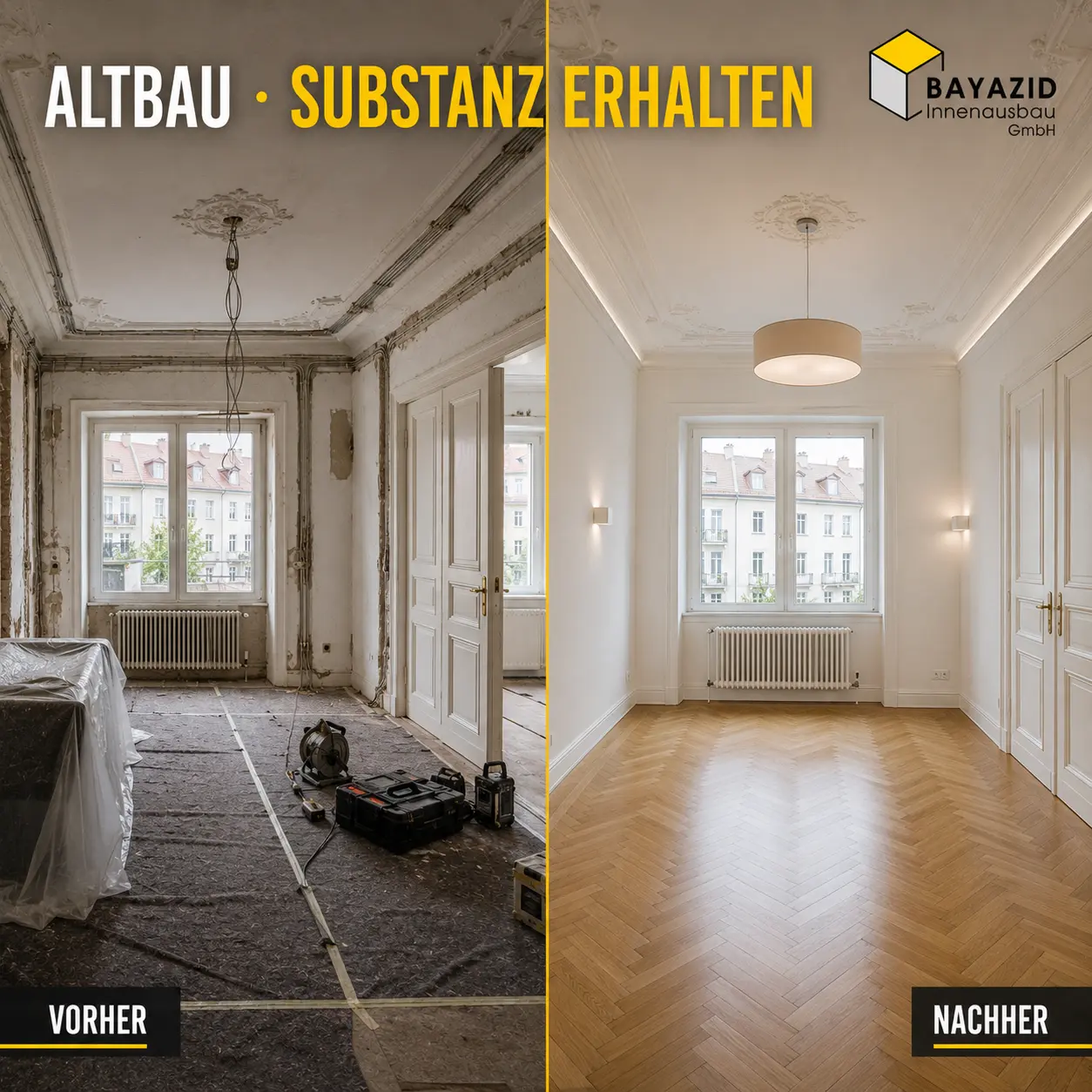 Kernsanierung oder Haussanierung: Wann ein Haus komplett neu aufgebaut werden sollte