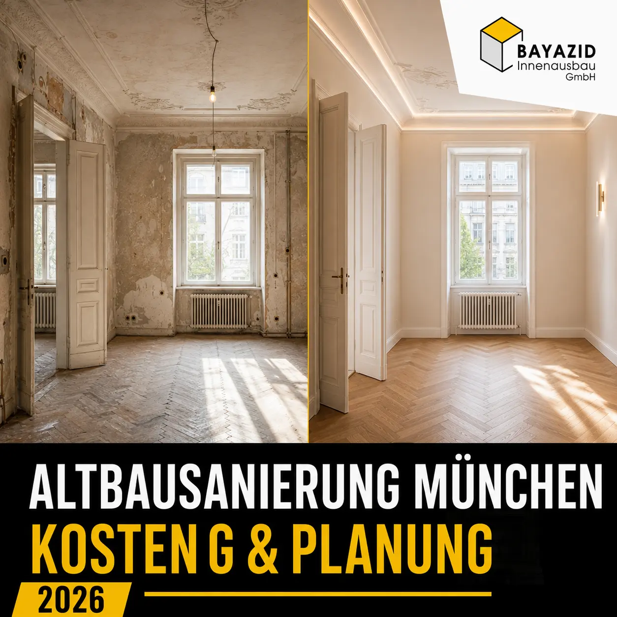 Altbausanierung München: Kosten & Planung