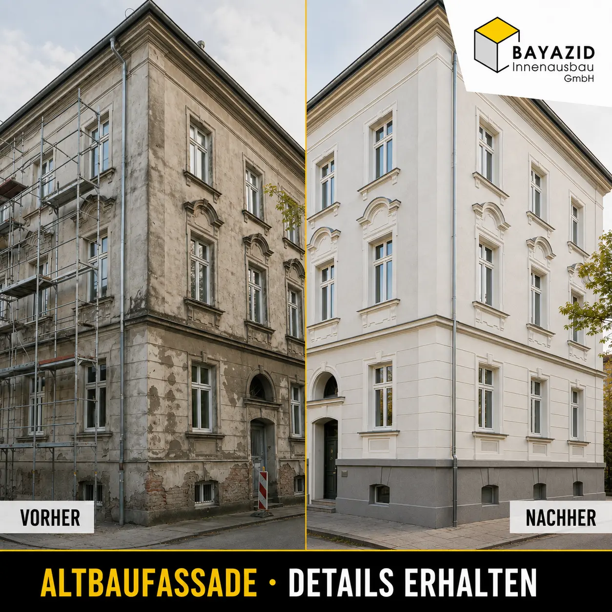 Fassadensanierung München: Kosten & Schritte