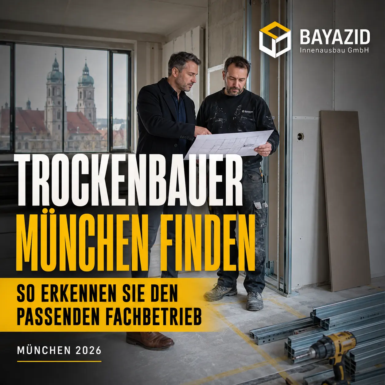 Trockenbauer München finden: Auswahl-Tipps