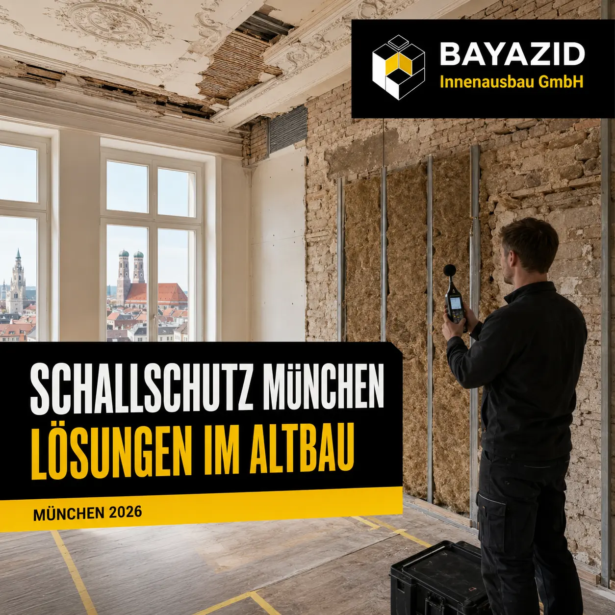 Schallschutz München: Lösungen im Altbau