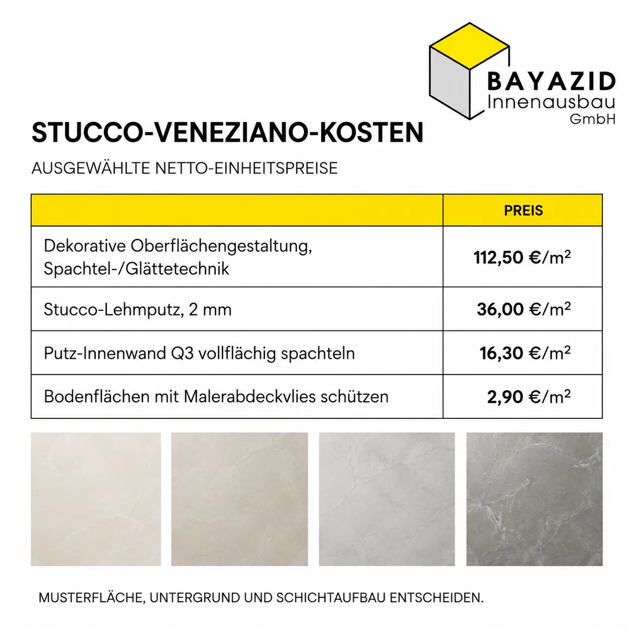Stucco Veneziano München: Edle Wände 2026