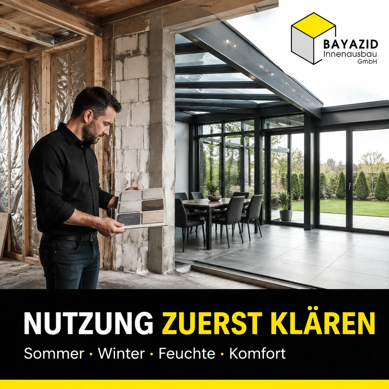 Wintergarten Innenausbau München: Plan 2026