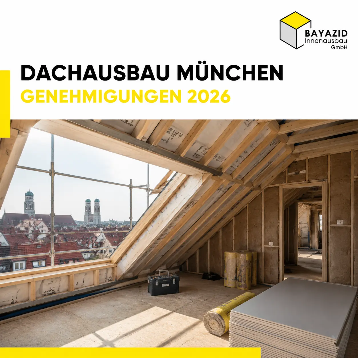 Dachausbau München: Genehmigungen 2026