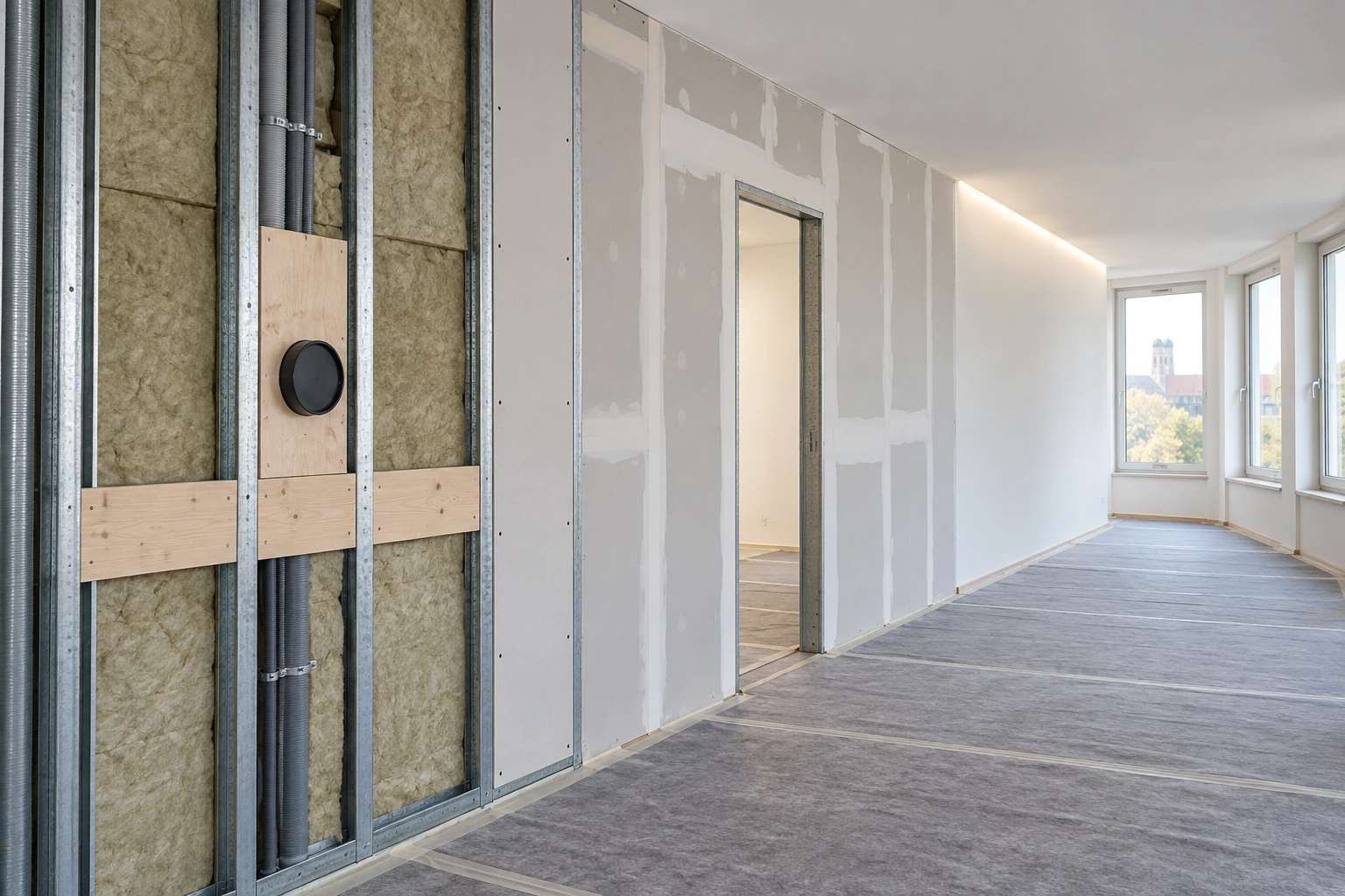 Trockenbauer München: Sauberer Innenausbau