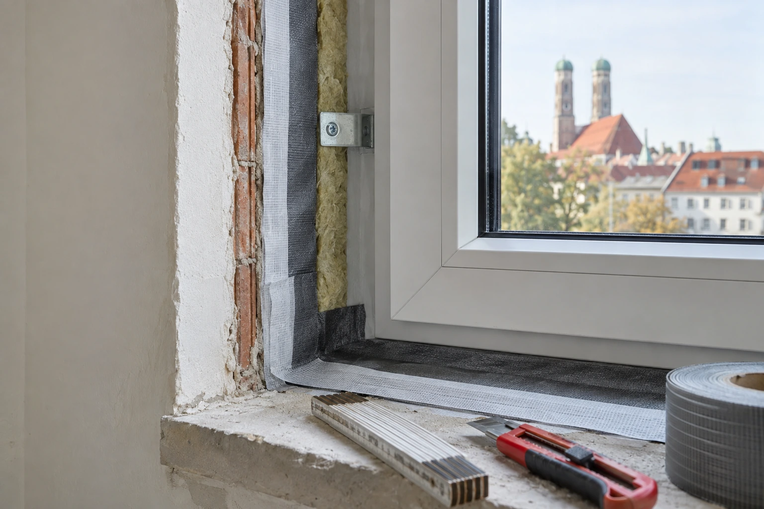 Fenstertausch in München: Material und Öffnung wählen