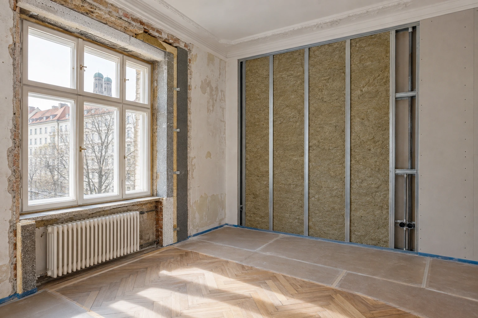 Altbau München: Wärme und Schall