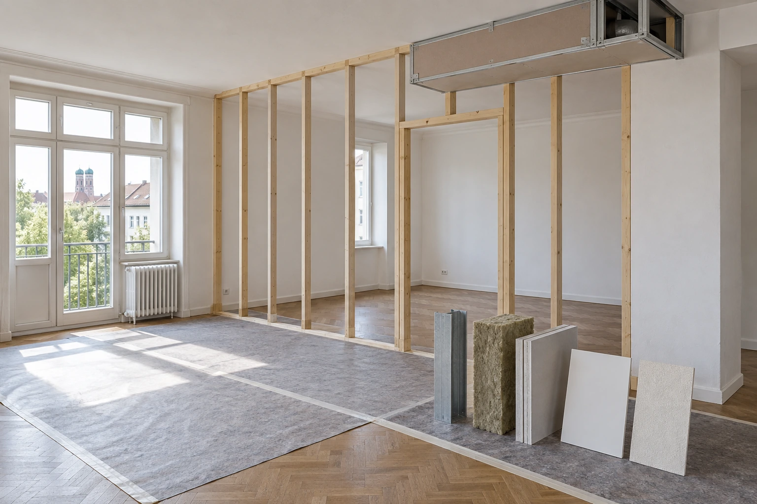 Trockenbau München: Günstig planen