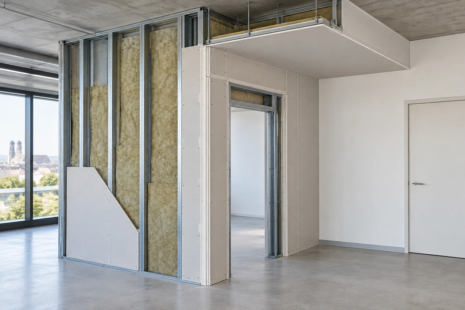 Brandschutz: Wand und Decke