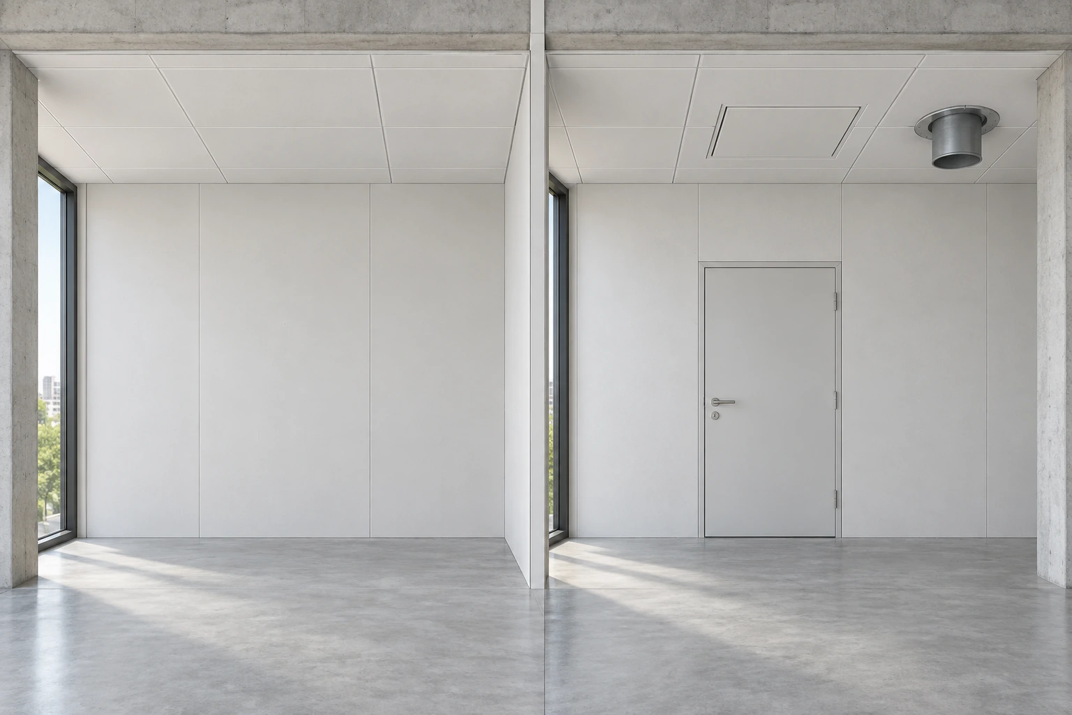 Brandschutz: Wand und Decke