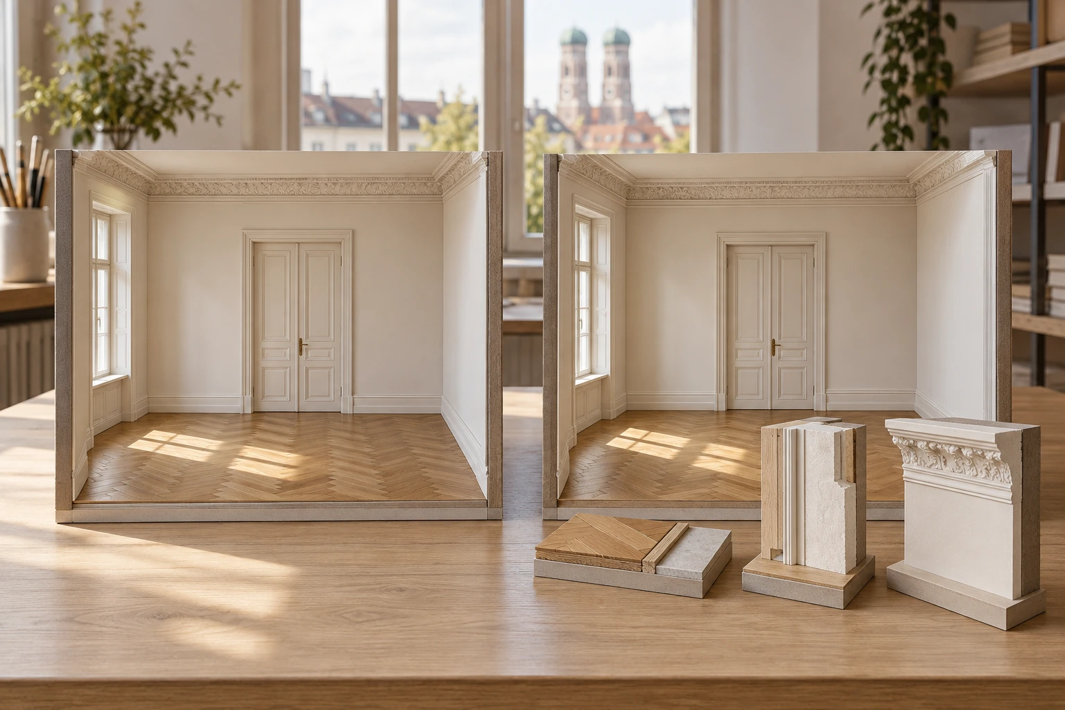 Altbau München: Arbeitsbelege