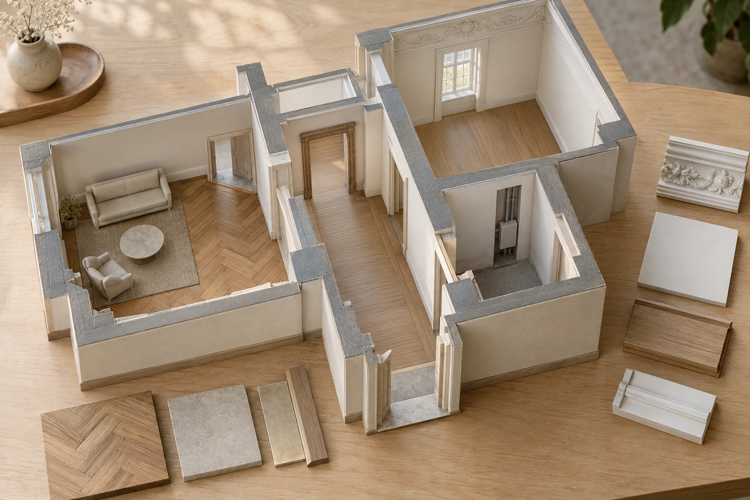 Altbau München: Arbeitsbelege