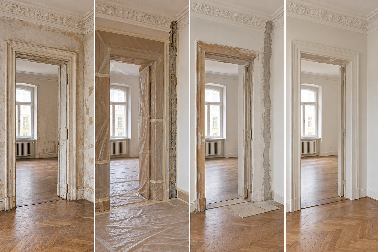 Altbau München: Arbeitsbelege