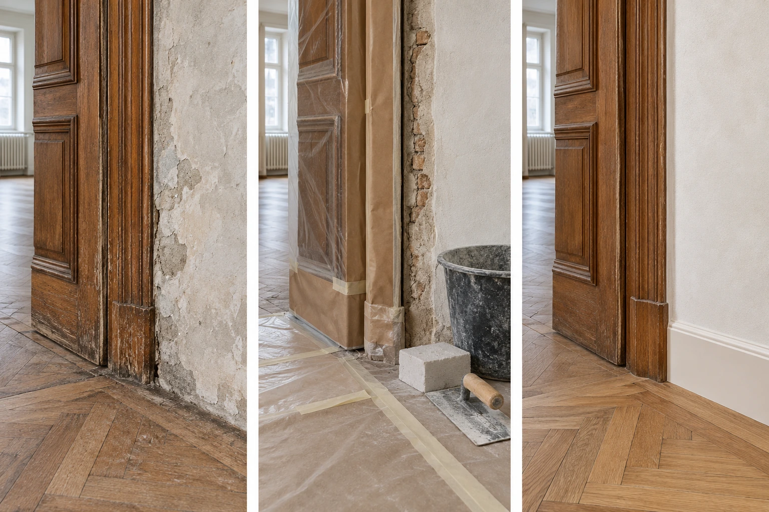 Altbau München: Arbeitsbelege