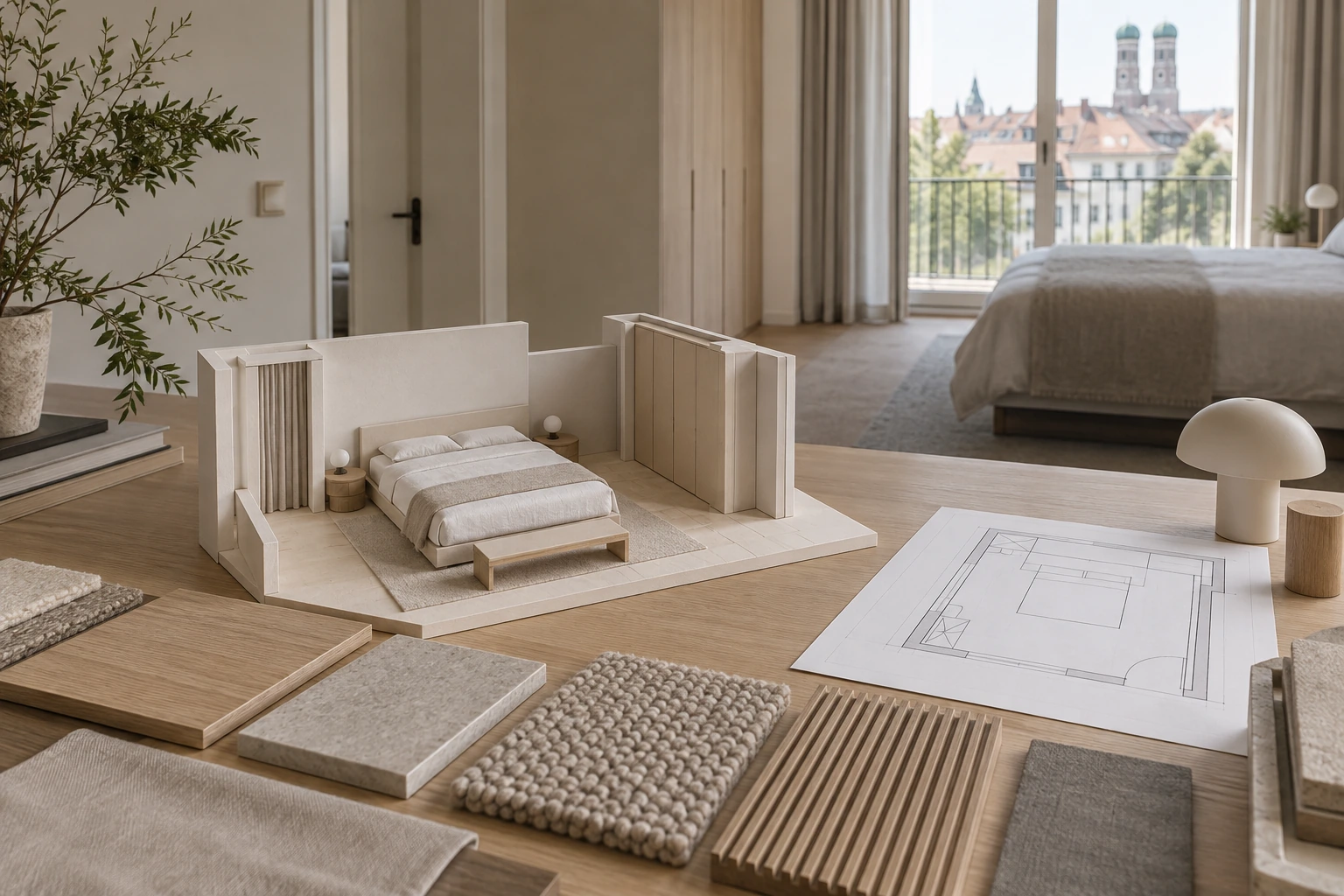 Schlafzimmer München: Planung