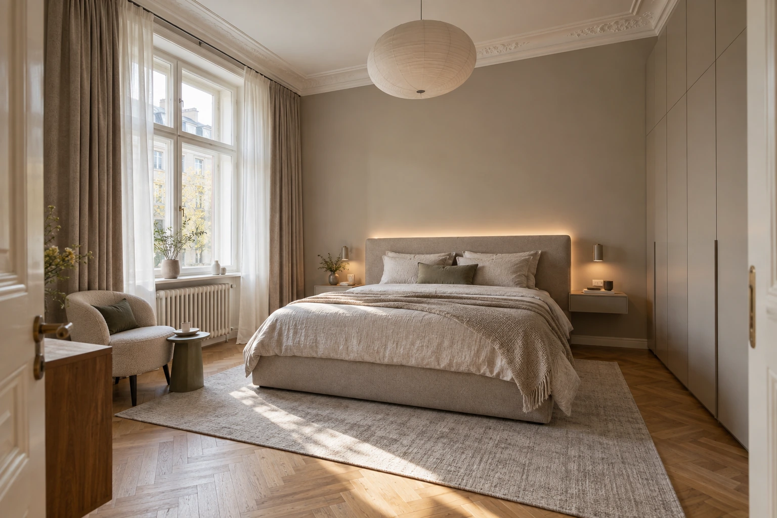 Schlafzimmer München: Planung